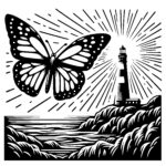 Lighthouse Butterfly Glow