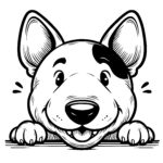 Joyful Bull Terrier Paws