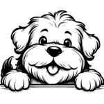 Fluffy Old English Sheepdog