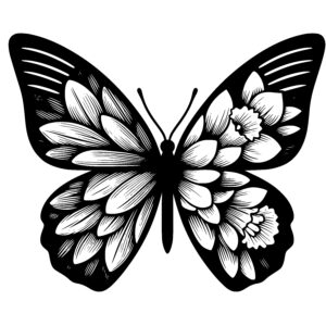 Butterfly Bloom Elegance