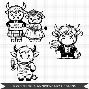 Highland Cow Signs (3)