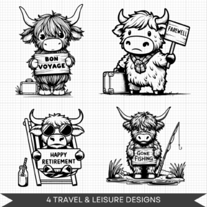 Highland Cow Signs (8)
