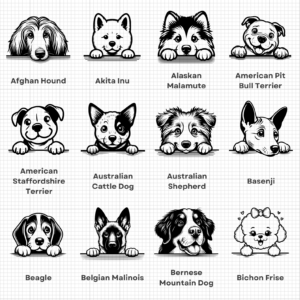 Peeking Dogs – 1 (1)