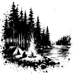 Riverside Campfire Escape