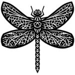 Dragonfly Pattern Wings