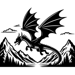 Skybound Mountain Dragon