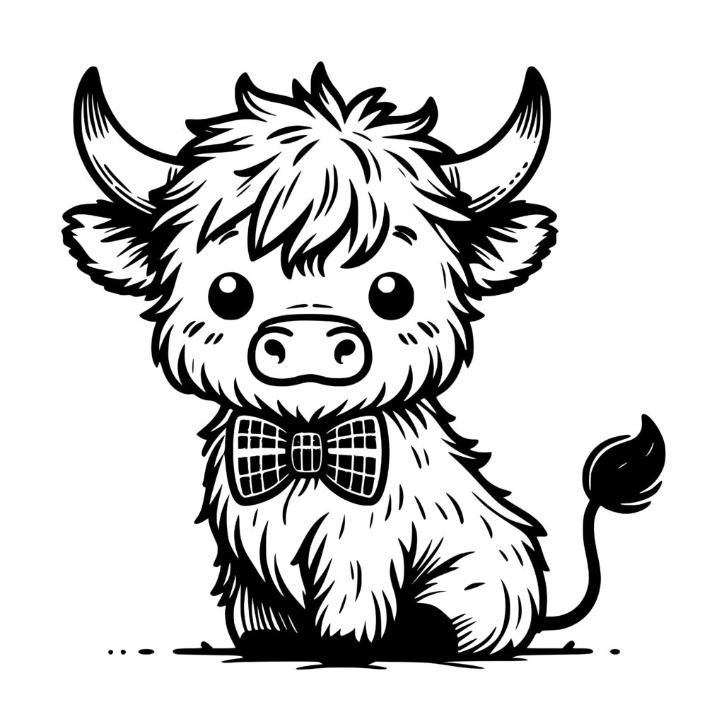 Dapper Cow Gentleman SVG | Cricut, Silhouette, Laser Files