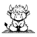 Highland Cow Meditation