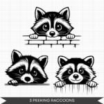 Raccoons Bundle – Playful Raccoons (1)