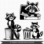 Raccoons Bundle – Trash Loving Raccoons