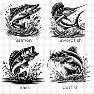 Splashing Fish Bundle