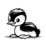 Feathery Duckling