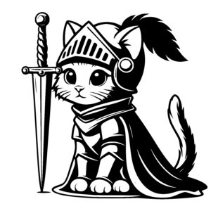 Feline Knight Sentinel