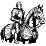 Gallant Mounted Knight