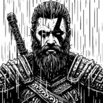 Rain-soaked Sword Warrior