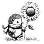 Sunflower Hedgehog Adventure
