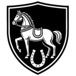Horse and Horseshoe Shield