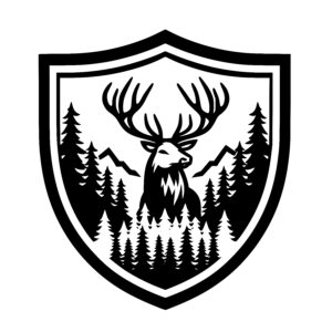 Woodland King Stag Shield