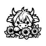 Horned Flower Cow