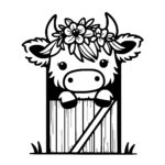 Blossom Crowned Bovine