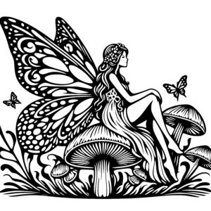 Butterfly Winged Fairy