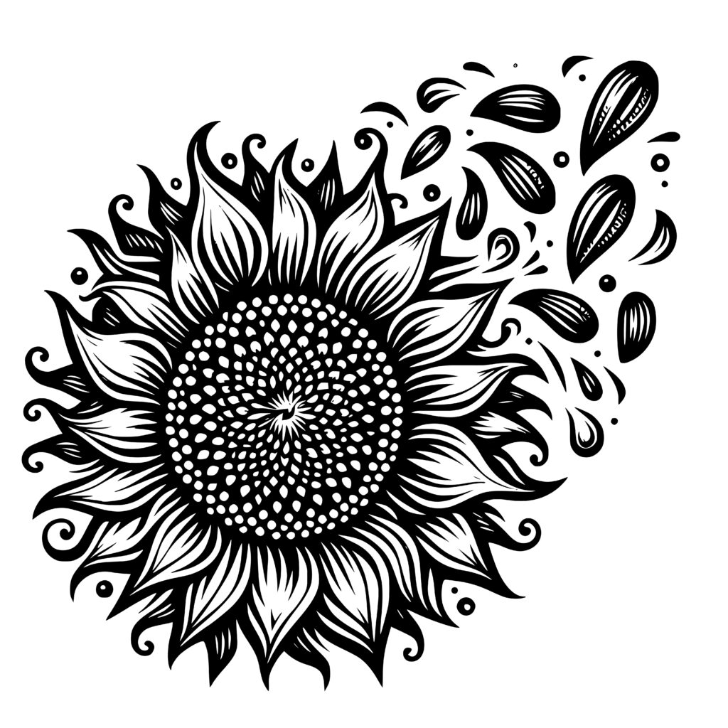 Sunflower Splendor SVG PNG DXF for Cricut, Silhouette & Laser