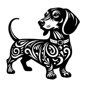 Decorated Dachshund