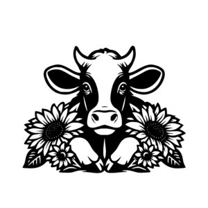 Sunflower Dairy Cow