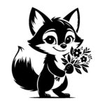 Bouquet-holding Fox