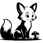 Mushroom Loving Fox