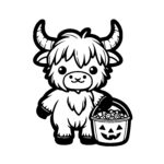 Trick-or-treat Cow