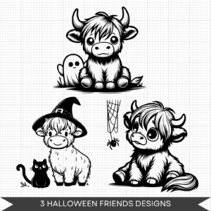 Halloween Highland Cows (2)