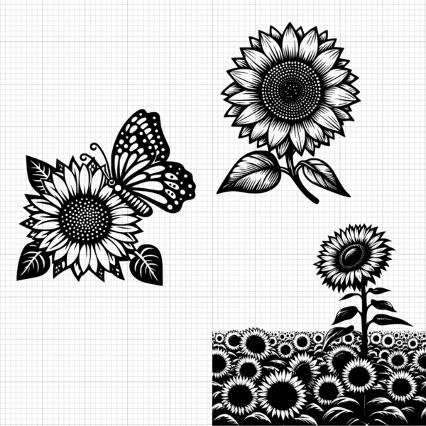 Sunflower SVG Bundle (6)