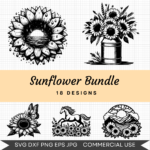 Sunflowers SVG Bundle