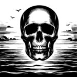 Skull above Quiet Waters