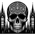 Skull Cityscape