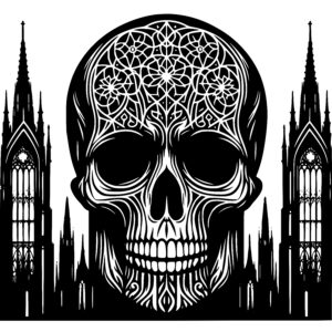 Skull Cityscape