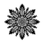 Frozen Petal Snowflake