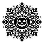 Whispering Pumpkin Snowflake