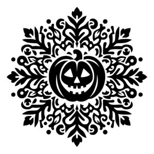 Whispering Pumpkin Snowflake