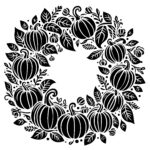 Pumpkin Leaf Wreath