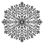 Frosty Branch Snowflake