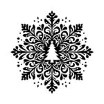 Christmas Tree Snowflake