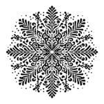 Snowflake Symphony Mandala