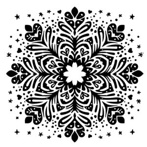 Harmony Mandala Snowflake