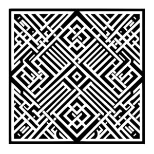 Square Center Maze