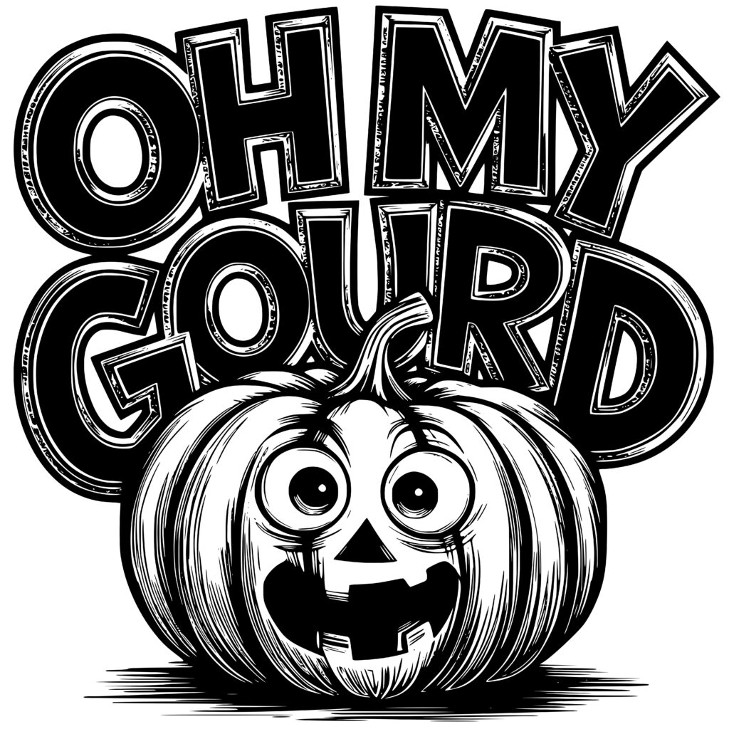 Oh My Gourd SVG File for Cricut, Laser, Silhouette, Cameo