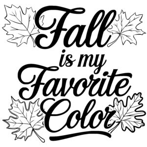 Fall’s Favorite Color