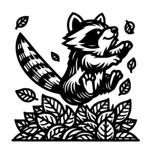 Raccoon Leaf Dance