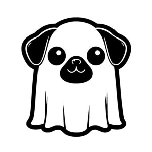 Ghostly Pup Masquerade